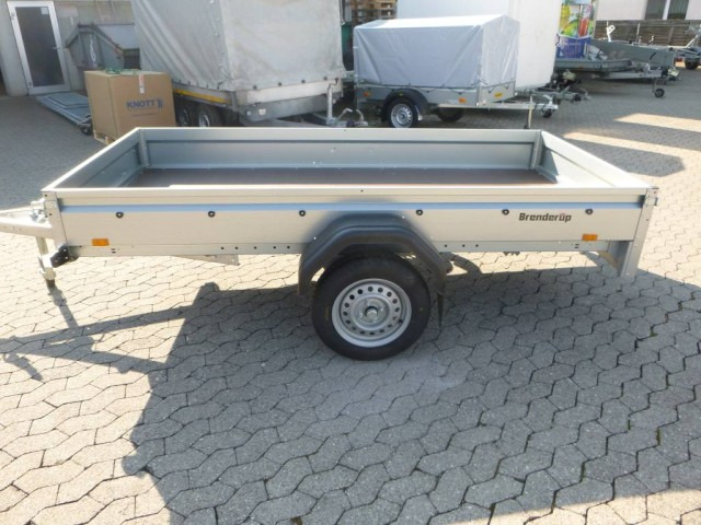 Brenderup Tieflader 2270SUB750 Stahl, 0,75 to. 2700x1300x270mm - Rơ moóc xe hơi: hình 2 Brenderup Tieflader 2270SUB750 Stahl, 0,75 to. 2700x1300x270mm - Rơ moóc xe hơi: hình 2