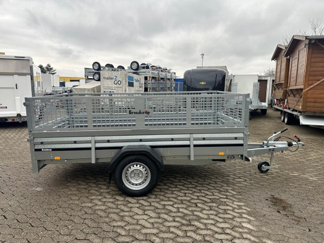 Brenderup Tieflader 2300S Stahl Laubgitter, 1,3 to. 3010x1530x400mm - Rơ moóc xe hơi: hình 4 Brenderup Tieflader 2300S Stahl Laubgitter, 1,3 to. 3010x1530x400mm - Rơ moóc xe hơi: hình 4