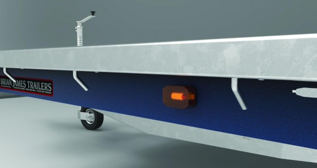 Rơ moóc xe hơi mới Brian James Cargo Connect Universalanhänger 476-5021-35-2-12, 5000 x 2150 x 300 mm, 3,5 to., 12 Zoll: hình 9