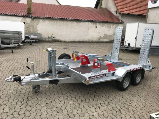 Brian James Cargo Digger Plant 2 Baumaschinenanhänger 543-3217-35-2-12 , 3200 x 1700 mm, 3,5 to. - Rơ moóc để vận chuyển thiết bị: hình 1 Brian James Cargo Digger Plant 2 Baumaschinenanhänger 543-3217-35-2-12 , 3200 x 1700 mm, 3,5 to. - Rơ moóc để vận chuyển thiết bị: hình 1