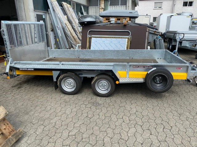 Brian James General Plant Baumaschinenanhänger 551-4017, 4000 x 1850 mm, 3,5 to. - Rơ moóc để vận chuyển thiết bị: hình 4 Brian James General Plant Baumaschinenanhänger 551-4017, 4000 x 1850 mm, 3,5 to. - Rơ moóc để vận chuyển thiết bị: hình 4