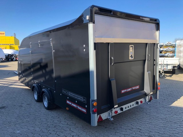 Brian James Race Transporter 4, schwarz 100 km/h RT4 384-1060, 5500 x 2120 mm, 3,5 to. - Rơ moóc tự động vận chuyển: hình 3 Brian James Race Transporter 4, schwarz 100 km/h RT4 384-1060, 5500 x 2120 mm, 3,5 to. - Rơ moóc tự động vận chuyển: hình 3
