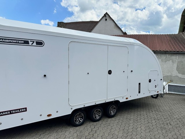 Brian James Race Transporter 7, RT7 397-6023-35-3-10-W, 6000 x 2300 mm, 3,5 to. - Rơ moóc tự động vận chuyển: hình 3 Brian James Race Transporter 7, RT7 397-6023-35-3-10-W, 6000 x 2300 mm, 3,5 to. - Rơ moóc tự động vận chuyển: hình 3