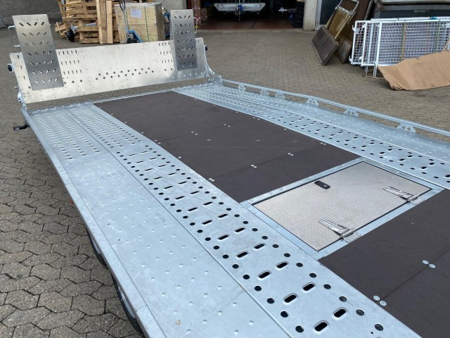 Brian James T Transporter, 231-6023-35-3-12, 6000 x 2380 mm, 3,5 to. kippbar mit Auffahrrampe - Rơ moóc tự động vận chuyển: hình 5 Brian James T Transporter, 231-6023-35-3-12, 6000 x 2380 mm, 3,5 to. kippbar mit Auffahrrampe - Rơ moóc tự động vận chuyển: hình 5