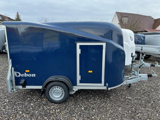 Cheval Liberte Debon Fourgon Cargo 2 Poly + Türe blau 1300 kg, 100 km/h, 300x155x168cm - Rơ moóc hộp kín: hình 3 Cheval Liberte Debon Fourgon Cargo 2 Poly + Türe blau 1300 kg, 100 km/h, 300x155x168cm - Rơ moóc hộp kín: hình 3