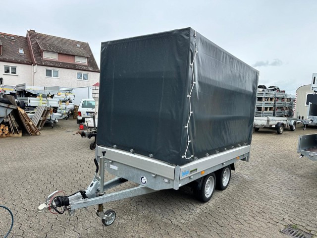 Hapert Azure H-2 Hochlader 3050 x 1600 x 300 mm, mit Plane 180 cm anthrazit ZG 2,0 to. - Rơ moóc xe hơi: hình 5 Hapert Azure H-2 Hochlader 3050 x 1600 x 300 mm, mit Plane 180 cm anthrazit ZG 2,0 to. - Rơ moóc xe hơi: hình 5