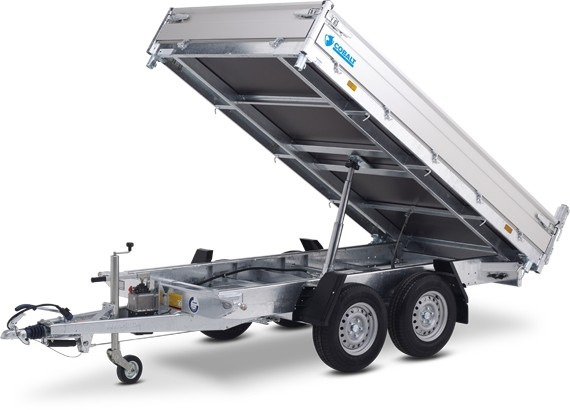 Hapert Cobalt Heckkipper HB-2 3050 x 1600 x 300 mm, ZG 2,0 to. - Rơ moóc ben: hình 1 Hapert Cobalt Heckkipper HB-2 3050 x 1600 x 300 mm, ZG 2,0 to. - Rơ moóc ben: hình 1