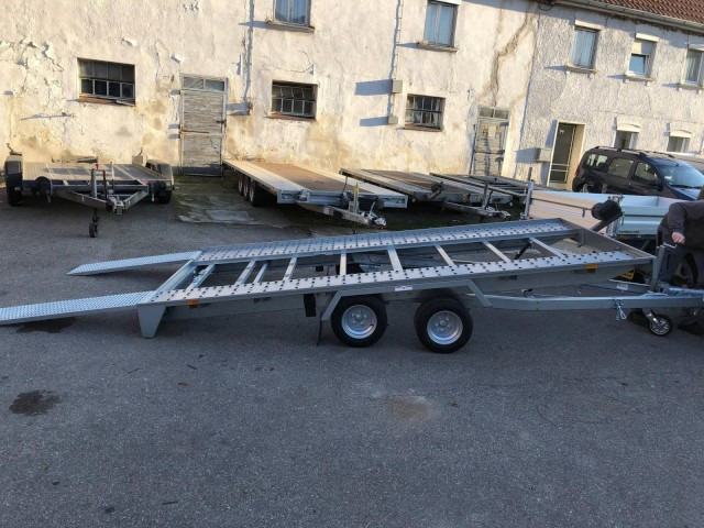 Humbaur Autotransportanhänger FTK 204022, 4000 x 2000 x 50 mm, 2,0 to. - Rơ moóc tự động vận chuyển: hình 1 Humbaur Autotransportanhänger FTK 204022, 4000 x 2000 x 50 mm, 2,0 to. - Rơ moóc tự động vận chuyển: hình 1