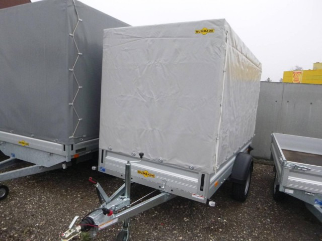 Humbaur HA 133015 mit KV, 1300 kg, 3030 x 1500 x 350 mm mit Hochplane 180 cm - Rơ moóc xe hơi: hình 1 Humbaur HA 133015 mit KV, 1300 kg, 3030 x 1500 x 350 mm mit Hochplane 180 cm - Rơ moóc xe hơi: hình 1