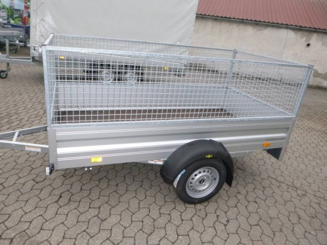 Humbaur HA 752513 mit Laubgitter, 750 kg, 2510 x 1310 x 350 mm - Rơ moóc xe hơi: hình 2 Humbaur HA 752513 mit Laubgitter, 750 kg, 2510 x 1310 x 350 mm - Rơ moóc xe hơi: hình 2