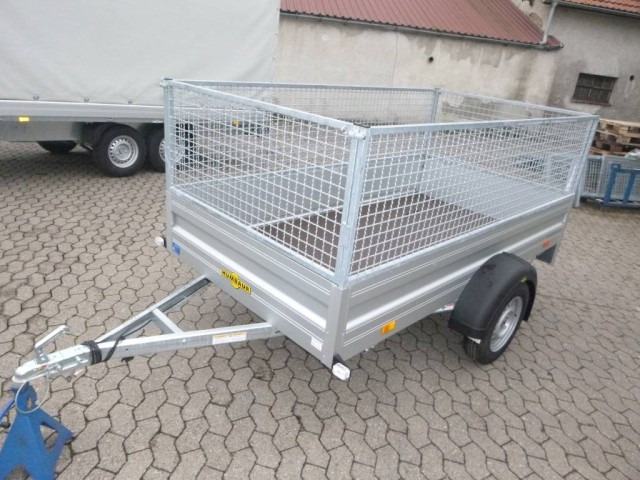 Humbaur HA 752513 mit Laubgitter, 750 kg, 2510 x 1310 x 350 mm - Rơ moóc xe hơi: hình 1 Humbaur HA 752513 mit Laubgitter, 750 kg, 2510 x 1310 x 350 mm - Rơ moóc xe hơi: hình 1