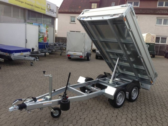 Humbaur HUK 202715 Heckkipper 2,0 t. 2680 x 1500 x 300mm - Rơ moóc ben: hình 2 Humbaur HUK 202715 Heckkipper 2,0 t. 2680 x 1500 x 300mm - Rơ moóc ben: hình 2