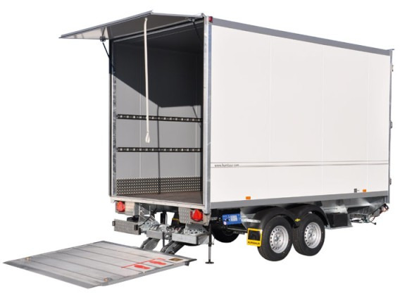 Humbaur Hebebühnenanhänger HK 35 45 22 V-Deichsel, 3,5 to. 4180 x 2135 x 2085 mm - Rơ moóc hộp kín: hình 1 Humbaur Hebebühnenanhänger HK 35 45 22 V-Deichsel, 3,5 to. 4180 x 2135 x 2085 mm - Rơ moóc hộp kín: hình 1