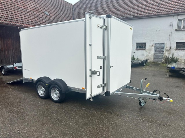 Humbaur Koffer HK 254018-20P FlexZurr, 2,5 to. 4060x1770x2000mm - Rơ moóc hộp kín: hình 1 Humbaur Koffer HK 254018-20P FlexZurr, 2,5 to. 4060x1770x2000mm - Rơ moóc hộp kín: hình 1