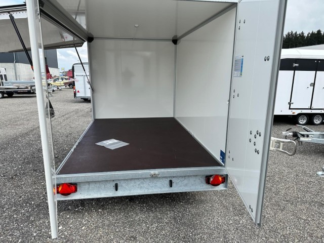 Humbaur Koffer HKN 25 32 21-20 PF30, 2,5 to. Verkaufsklappe 3185x2030x1885 mm - Rơ moóc hộp kín: hình 4 Humbaur Koffer HKN 25 32 21-20 PF30, 2,5 to. Verkaufsklappe 3185x2030x1885 mm - Rơ moóc hộp kín: hình 4