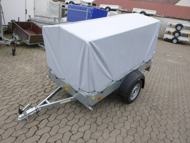 Humbaur Steely mit Hochplane 100cm 750 kg 2050x1095x300mm - Rơ moóc xe hơi: hình 2 Humbaur Steely mit Hochplane 100cm 750 kg 2050x1095x300mm - Rơ moóc xe hơi: hình 2