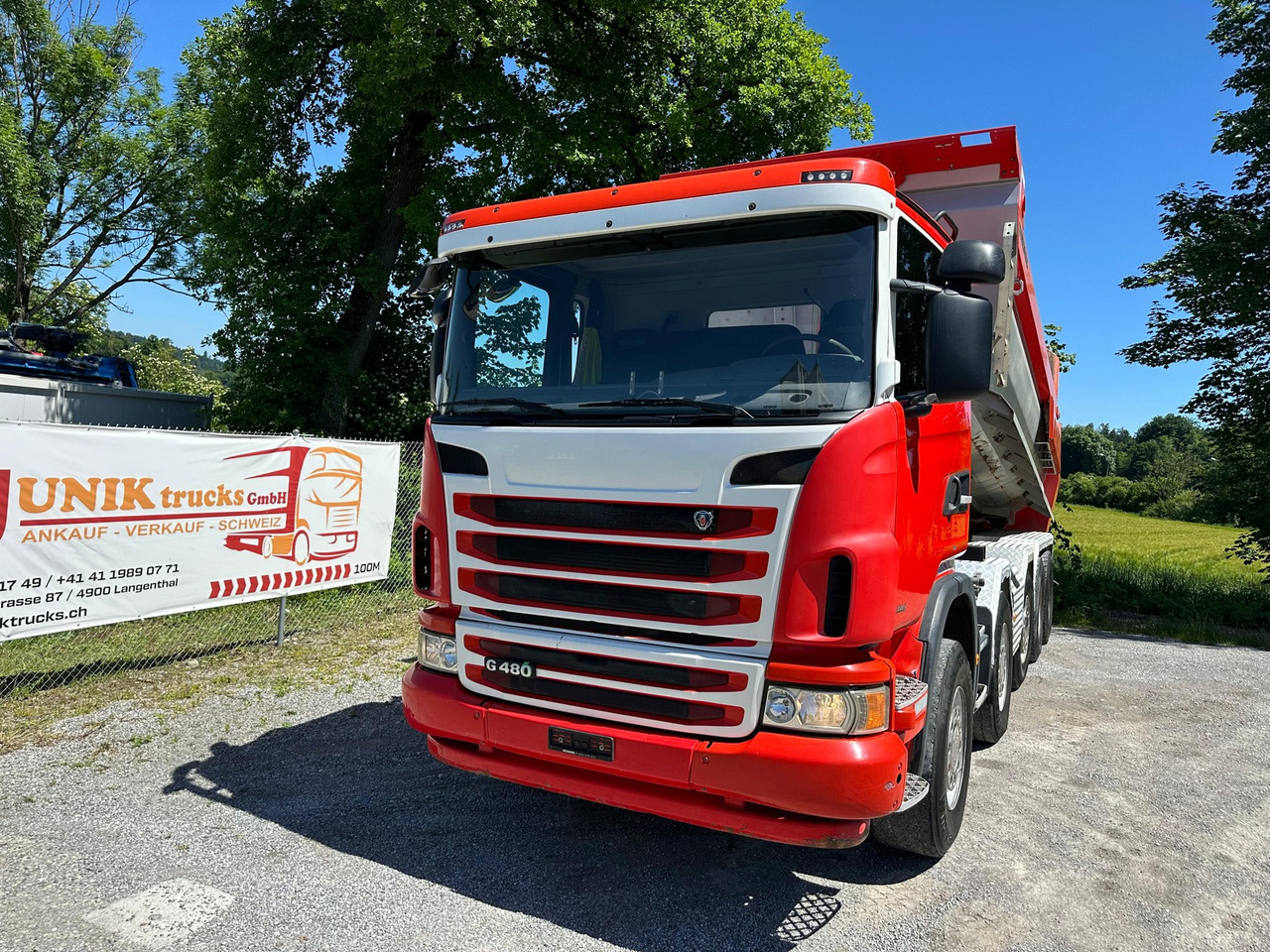 SCANIA G480 10x4 Kipper - Xe ben: hình 1 SCANIA G480 10x4 Kipper - Xe ben: hình 1
