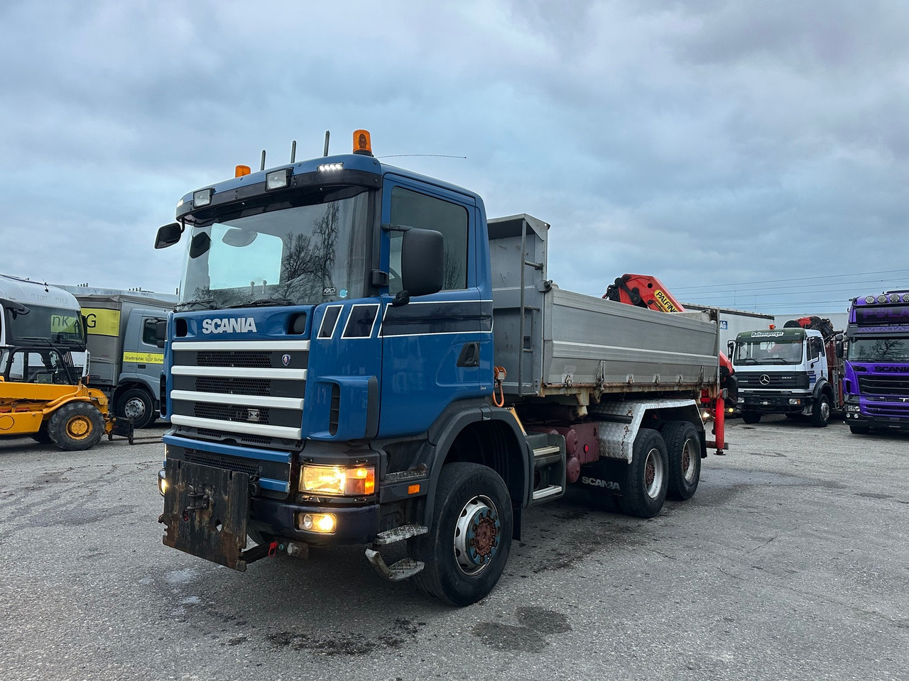 SCANIA R420 6x6 Kran PK16000 - Xe ben, Xe cẩu tự hành: hình 1 SCANIA R420 6x6 Kran PK16000 - Xe ben, Xe cẩu tự hành: hình 1