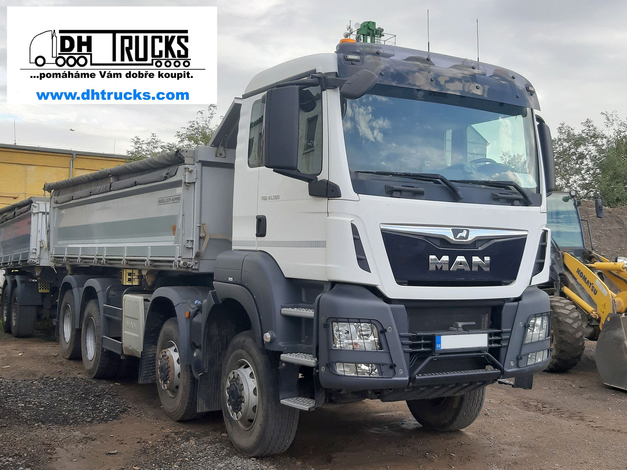 MAN TGS 41.500 8x6 BB MEILLER S3 BORDMATIC / TAŽNÉ * AHK 36.000 kg / souprava * Zug 60.000 kg - Xe ben: hình 4 MAN TGS 41.500 8x6 BB MEILLER S3 BORDMATIC / TAŽNÉ * AHK 36.000 kg / souprava * Zug 60.000 kg - Xe ben: hình 4