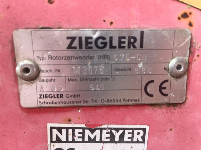 ZIEGLER 675-DH - Dàn trải/ Cào: hình 5 ZIEGLER 675-DH - Dàn trải/ Cào: hình 5