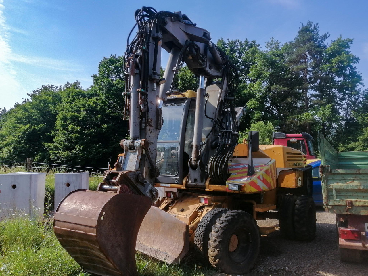 MECALAC 14 MXT - Máy xúc bánh lốp: hình 1 MECALAC 14 MXT - Máy xúc bánh lốp: hình 1