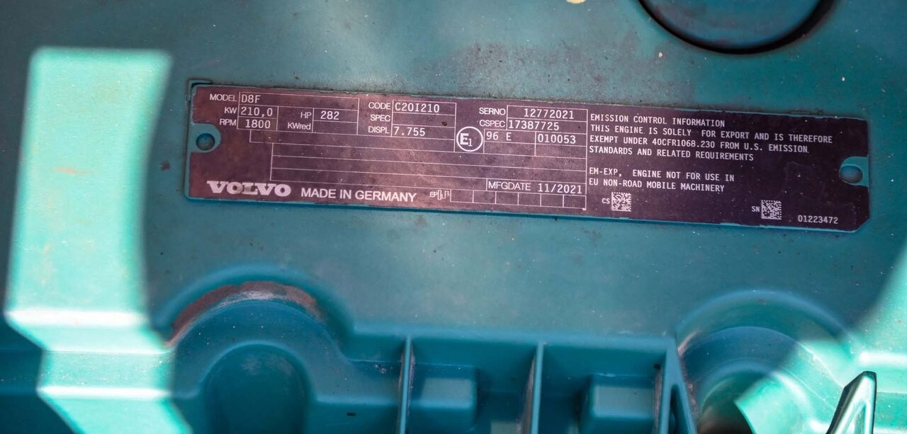 Máy xúc bánh xích Volvo EC350DL: hình 23