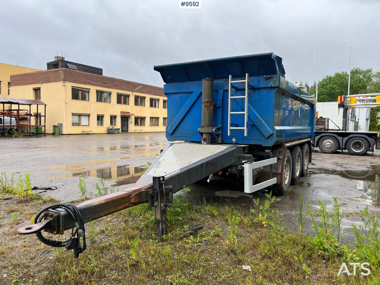 3-axle gravel trailer Alhu - Rơ moóc ben: hình 2 3-axle gravel trailer Alhu - Rơ moóc ben: hình 2