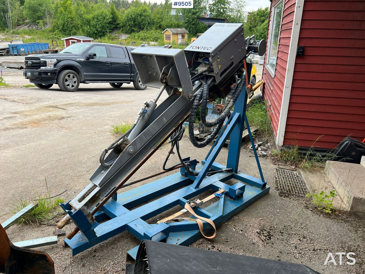 Borriggsutrustning med kompressor, S40 fäste - Giàn khoan: hình 2 Borriggsutrustning med kompressor, S40 fäste - Giàn khoan: hình 2
