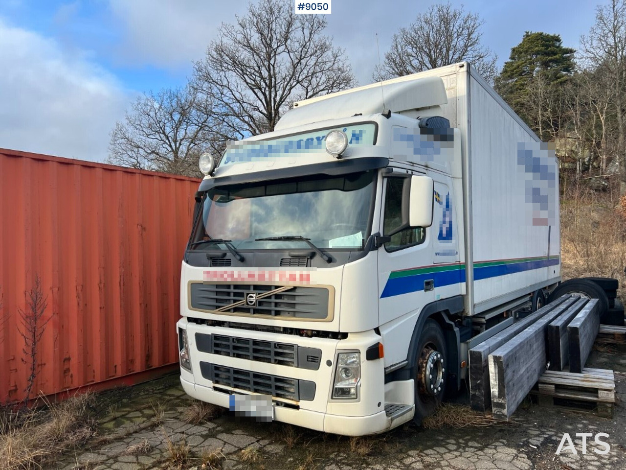 Box truck Volvo FM9 4X2 - Xe tải hộp: hình 1 Box truck Volvo FM9 4X2 - Xe tải hộp: hình 1