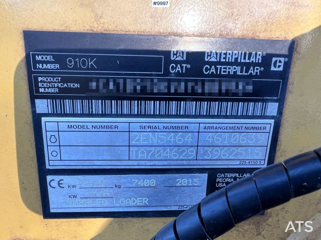 Cho thuê  CAT 910K Wheel Loader (VIDEO) CAT 910K Wheel Loader (VIDEO): hình 15