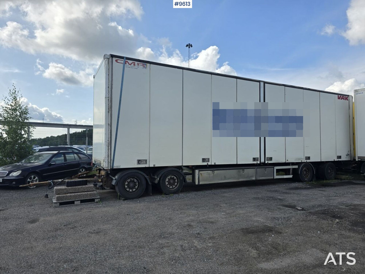Cabinet trailer VAK V-4-40 openable side - Rơ moóc hộp kín: hình 1 Cabinet trailer VAK V-4-40 openable side - Rơ moóc hộp kín: hình 1