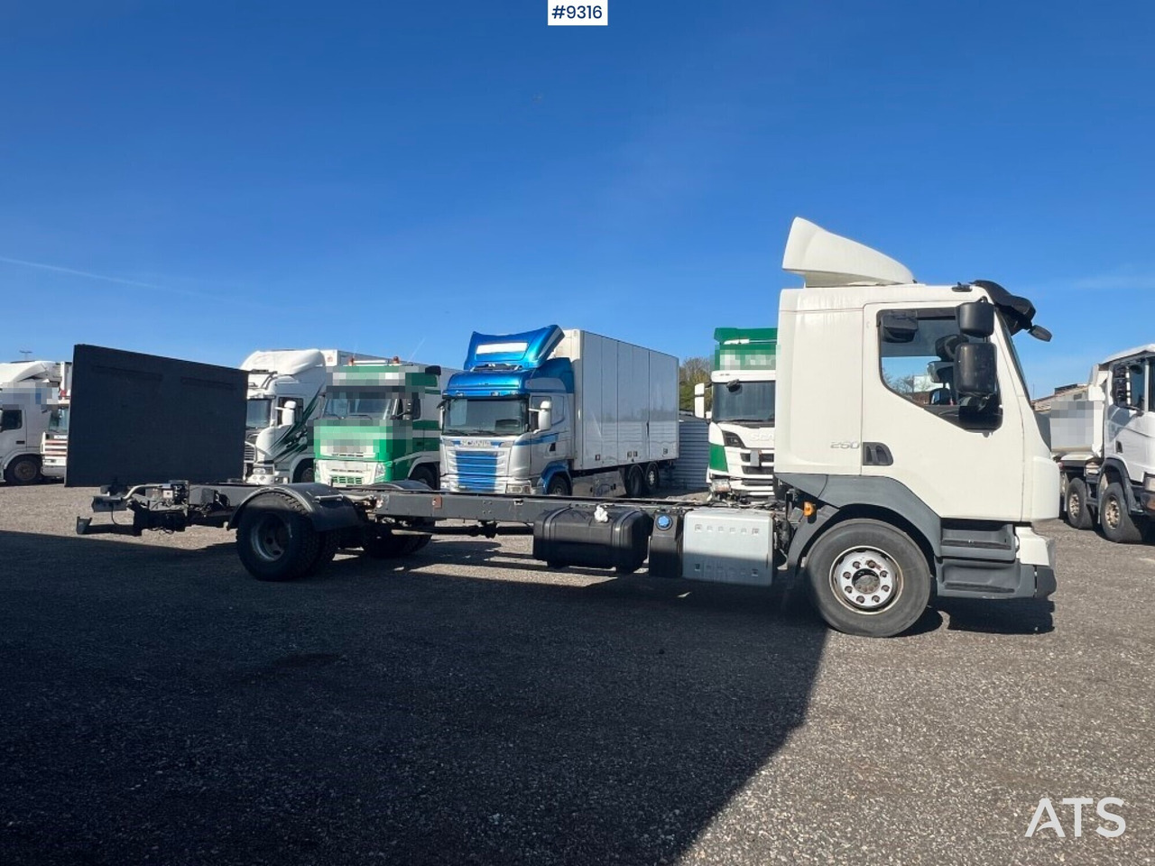 Chassis Volvo FL 250 - Xe tải khung gầm: hình 2 Chassis Volvo FL 250 - Xe tải khung gầm: hình 2