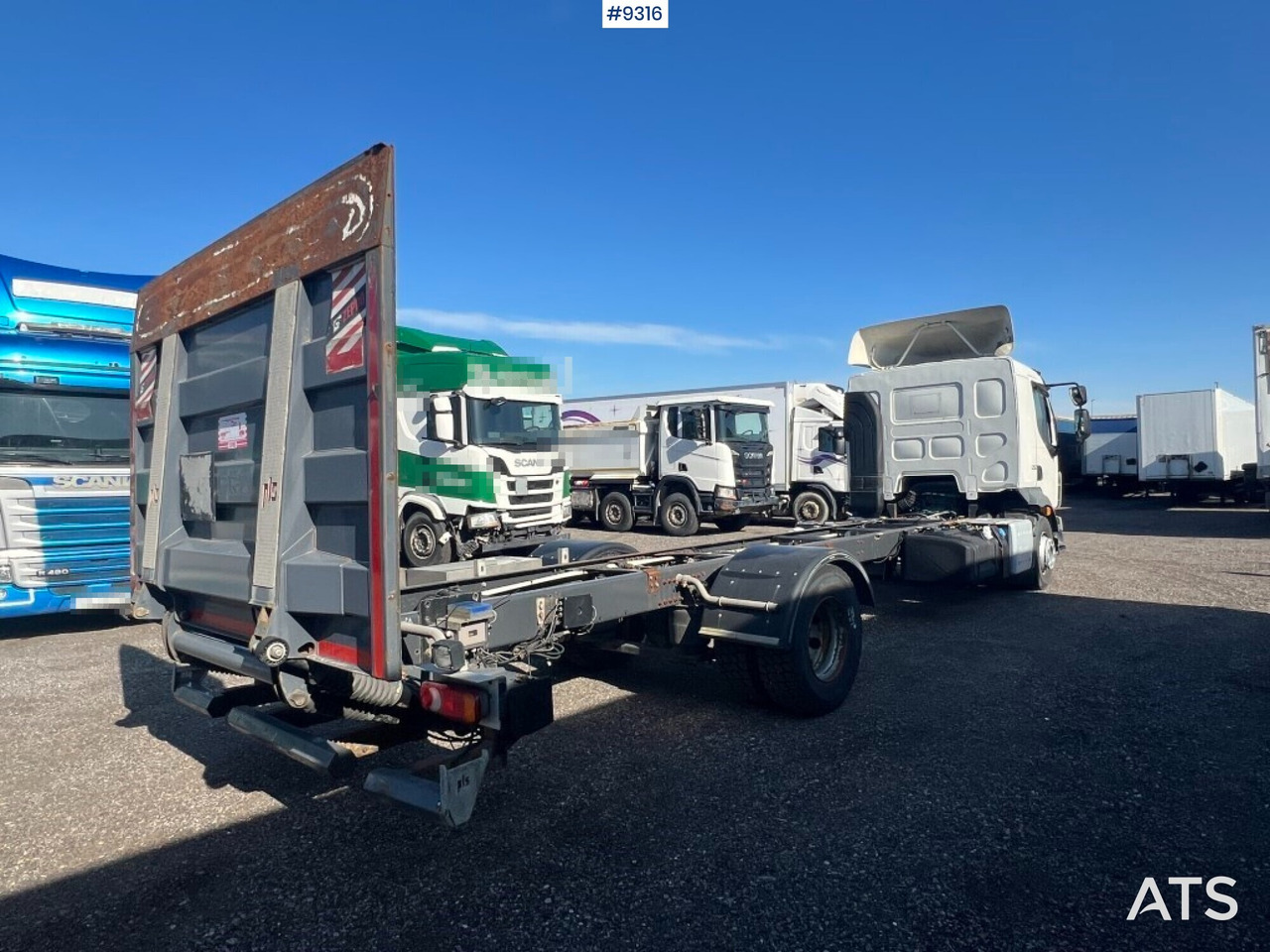 Chassis Volvo FL 250 - Xe tải khung gầm: hình 3 Chassis Volvo FL 250 - Xe tải khung gầm: hình 3