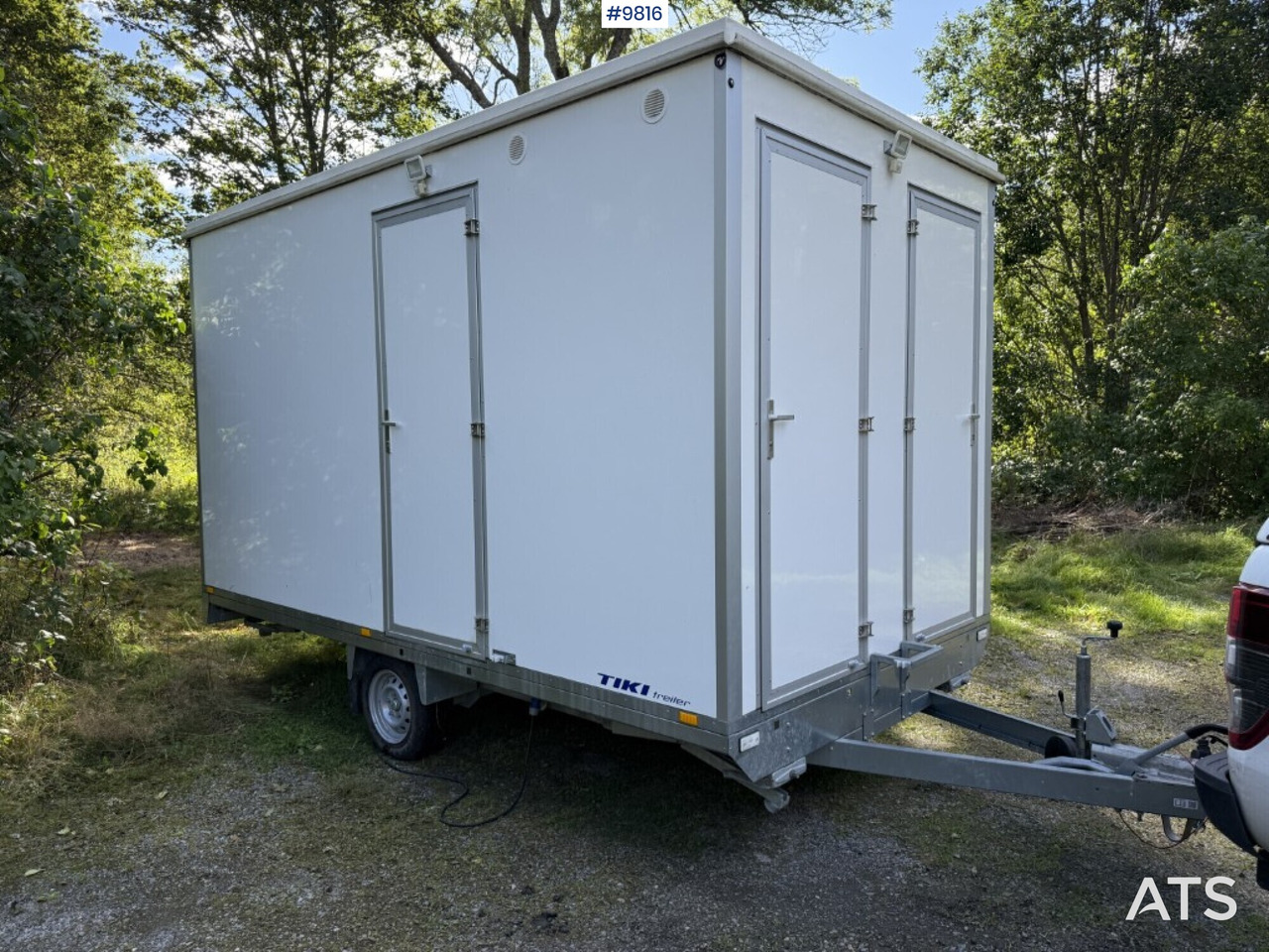 Crew trailer TIKI OP420-RB - Container xây dựng, Rơ moóc: hình 1 Crew trailer TIKI OP420-RB - Container xây dựng, Rơ moóc: hình 1