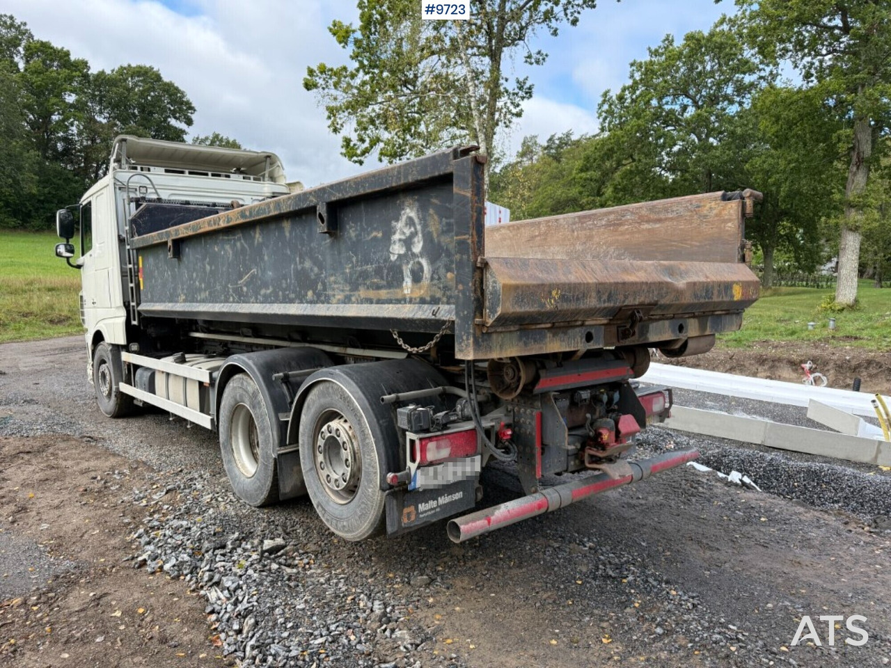 DAF FAN XL510Z hooklift with flatbed - Xe tải nâng móc: hình 3 DAF FAN XL510Z hooklift with flatbed - Xe tải nâng móc: hình 3