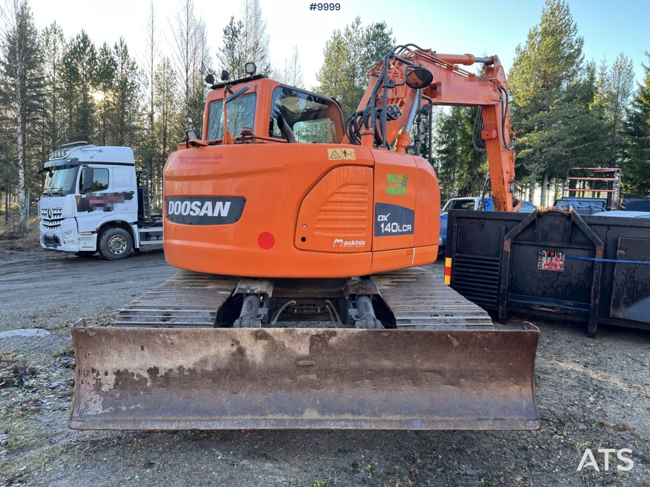 Doosan DX140LCR-3 Excavator with rotator - Máy xúc bánh xích: hình 5 Doosan DX140LCR-3 Excavator with rotator - Máy xúc bánh xích: hình 5