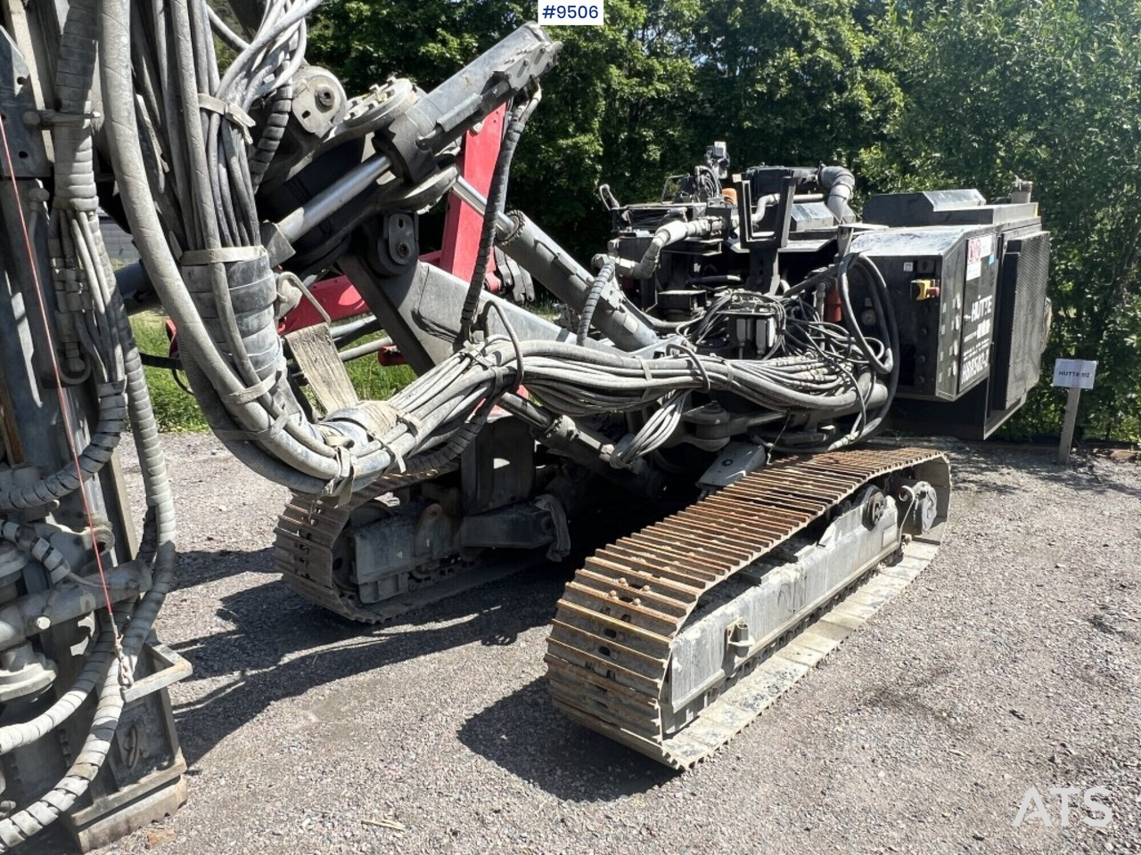 Drill rig Hütte with Fassi F32 crane - Giàn khoan: hình 4 Drill rig Hütte with Fassi F32 crane - Giàn khoan: hình 4