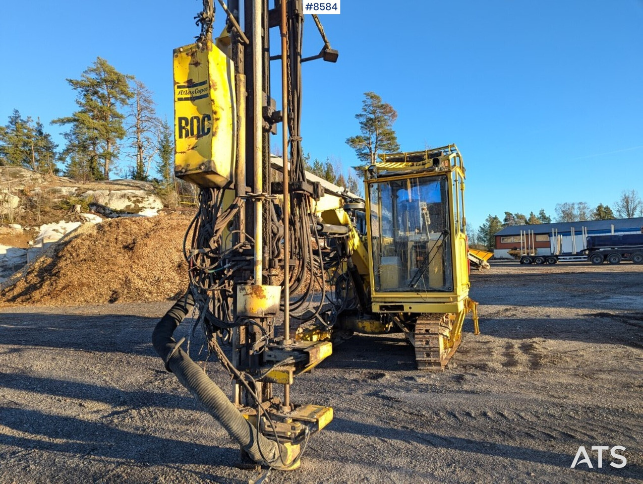 Drill rigg Atlas Copco ROC 642 HP with cab (SEE VIDEO) - Giàn khoan: hình 3 Drill rigg Atlas Copco ROC 642 HP with cab (SEE VIDEO) - Giàn khoan: hình 3
