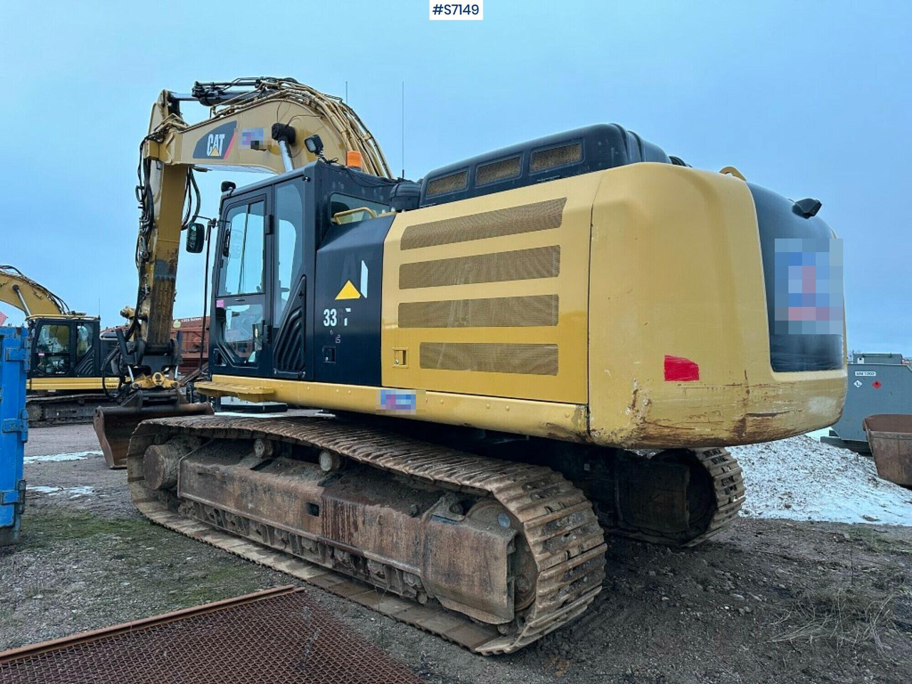 Máy xúc Excavator Cat 336F LXE with rotor: hình 8