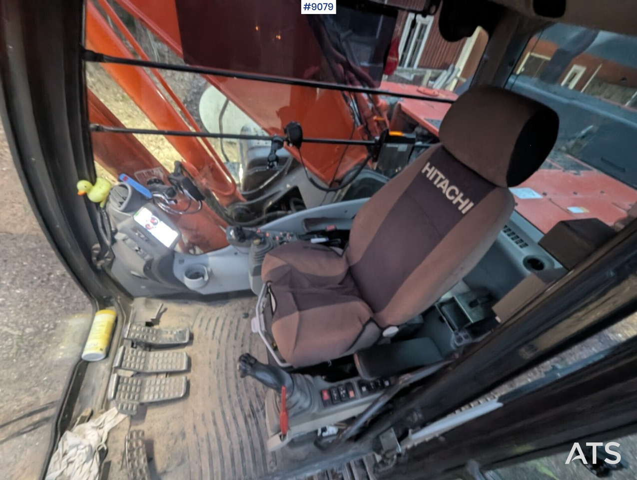 Máy xúc Excavator Hitachi ZX350LC-5B with bucket and digging system: hình 6