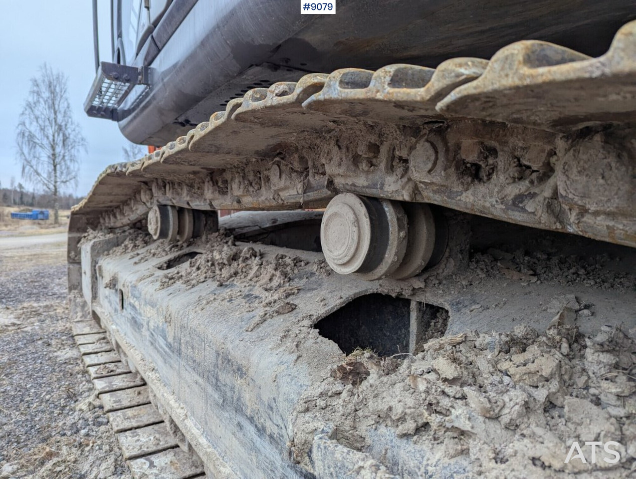 Máy xúc Excavator Hitachi ZX350LC-5B with bucket and digging system: hình 18