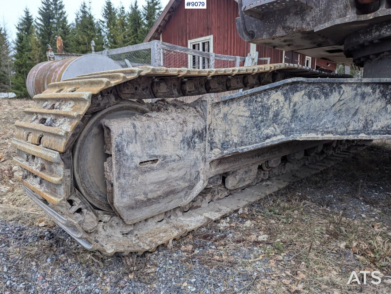 Máy xúc Excavator Hitachi ZX350LC-5B with bucket and digging system: hình 12