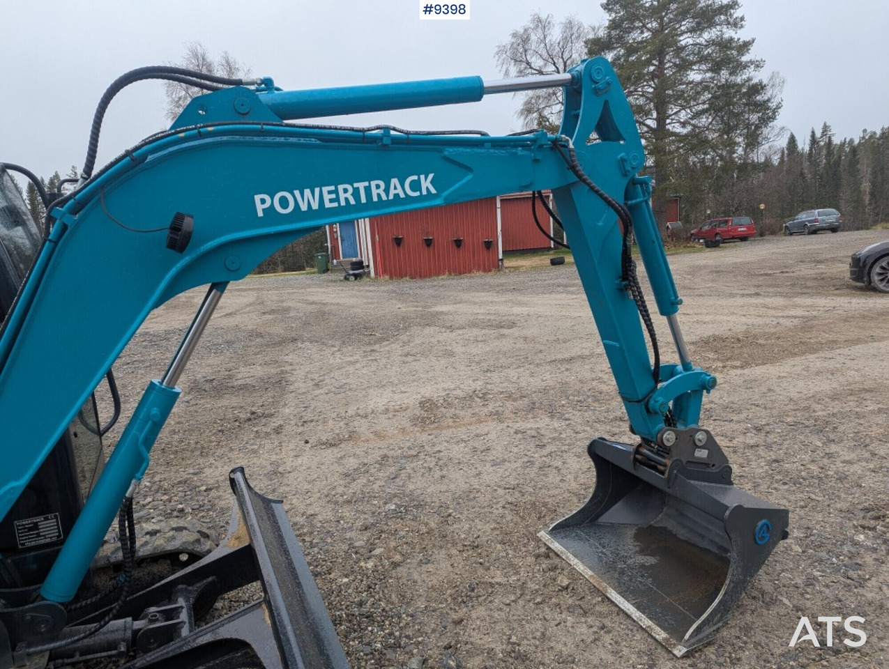 Máy xúc mini Excavator Powertrack HE 35 with buckets (see video): hình 16