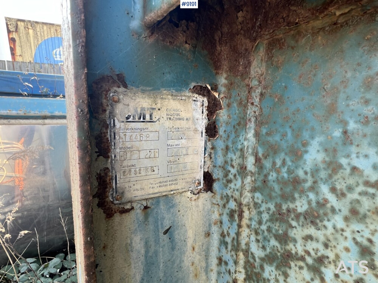 Flak - CMT OPT221 - Thùng chứa hooklift: hình 5 Flak - CMT OPT221 - Thùng chứa hooklift: hình 5