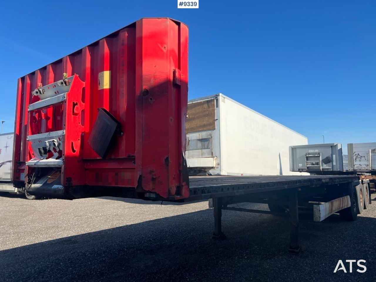 Flatbed - KRONE PROFI-LINER SD - Sơ mi rơ moóc thùng lửng/ Phẳng: hình 1 Flatbed - KRONE PROFI-LINER SD - Sơ mi rơ moóc thùng lửng/ Phẳng: hình 1