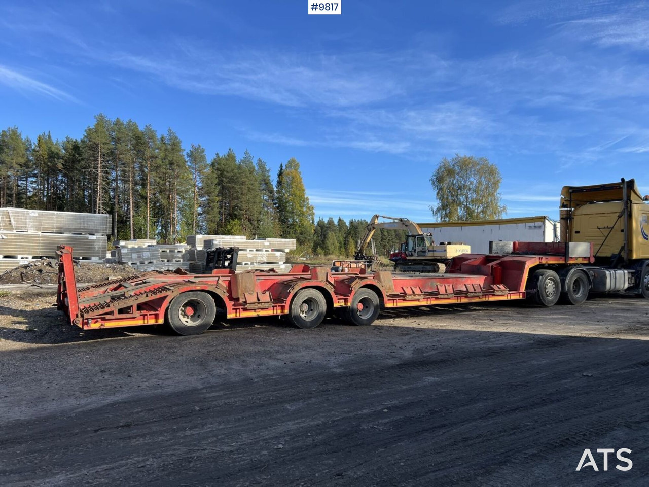 Forestry machine trailer NC FORESTRY TRAILER - Sơ mi rơ moóc tự động vận chuyển: hình 5 Forestry machine trailer NC FORESTRY TRAILER - Sơ mi rơ moóc tự động vận chuyển: hình 5