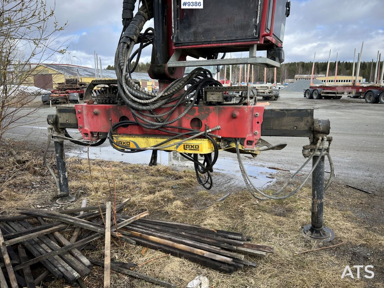 HIAB LOGLIFT F108 ST 96 Timber crane / logging crane - Cẩu gấp: hình 4 HIAB LOGLIFT F108 ST 96 Timber crane / logging crane - Cẩu gấp: hình 4
