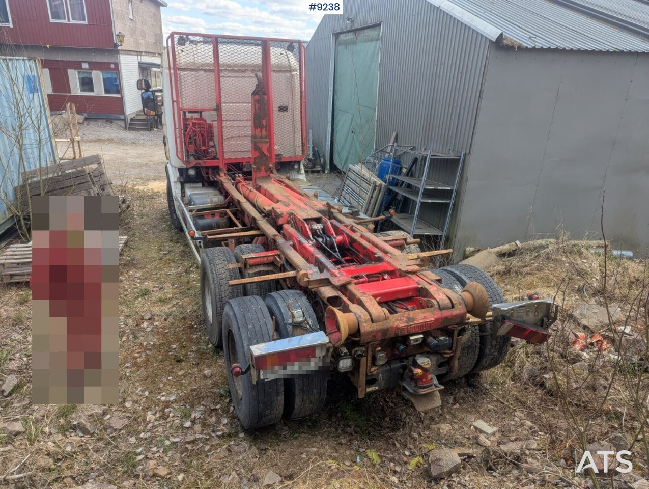 Hooklift Truck Scania R164 - Rep Object - Xe tải nâng móc: hình 4 Hooklift Truck Scania R164 - Rep Object - Xe tải nâng móc: hình 4