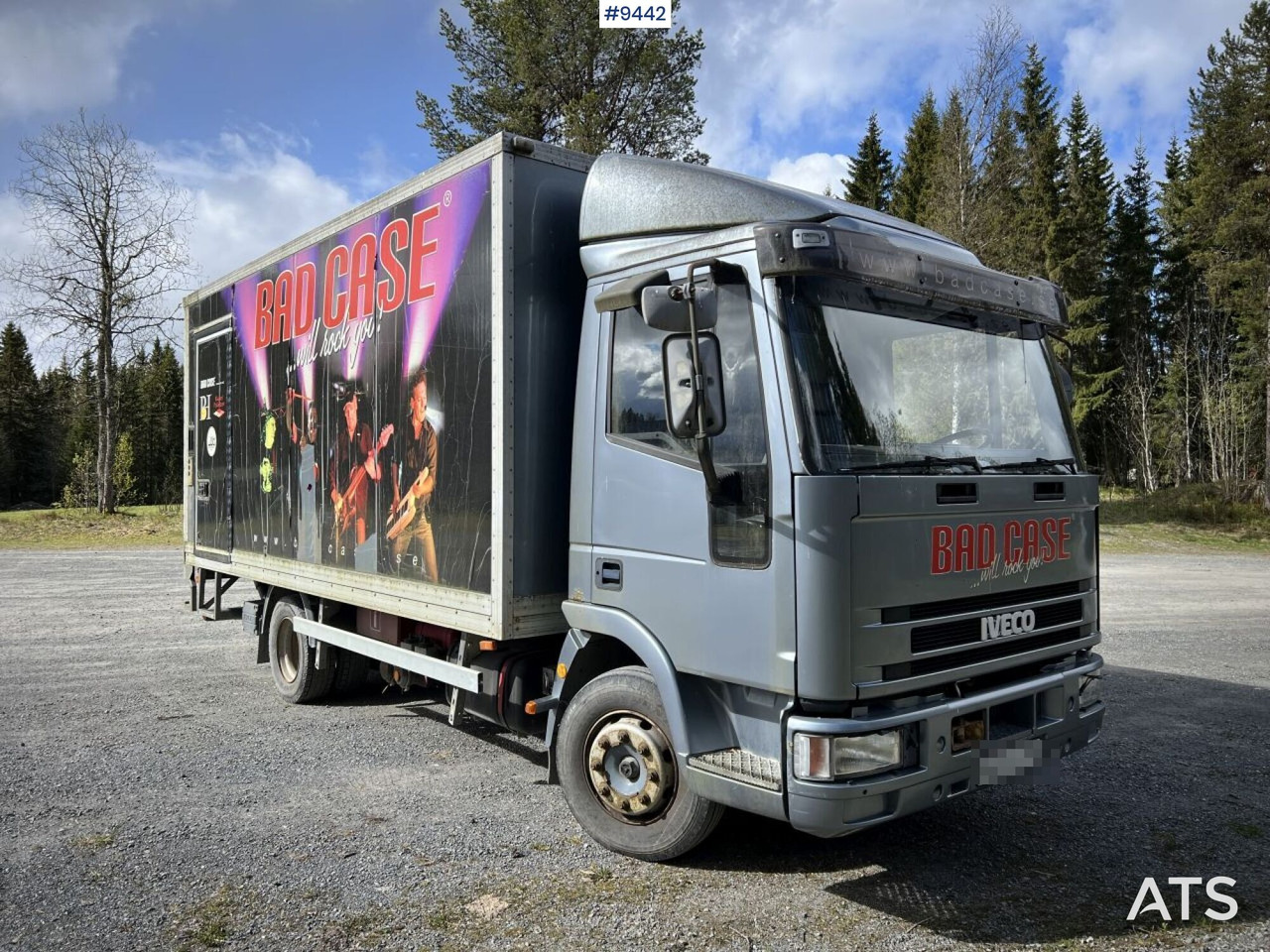 IVECO 85 E18 Box Truck with tail lift (VIDEO) - Xe tải hộp: hình 1 IVECO 85 E18 Box Truck with tail lift (VIDEO) - Xe tải hộp: hình 1