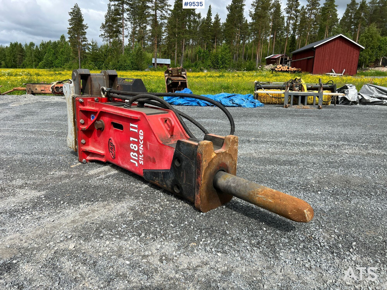 JAB JB81 Hydraulic hammer S70 - Búa thủy lực cho Máy móc xây dựng: hình 2 JAB JB81 Hydraulic hammer S70 - Búa thủy lực cho Máy móc xây dựng: hình 2